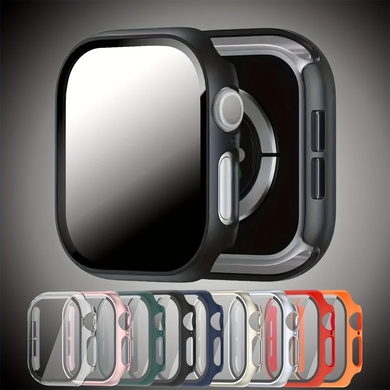 Glass + Case for Apple Watch 4 - Iwatch Smartwatch Series 7 review and price