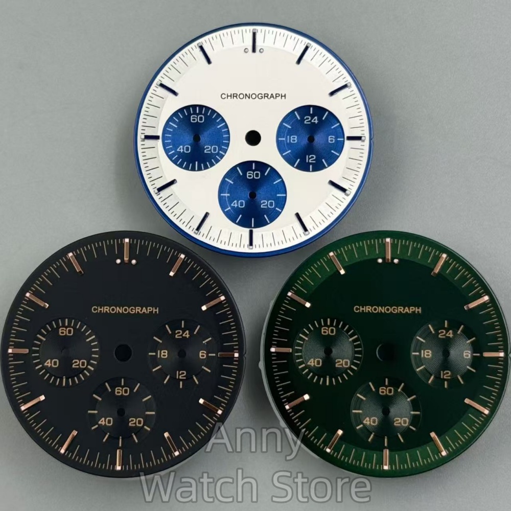 Sterile VK63 Moon Watch Dial F - Luminous Dial Face review and price
