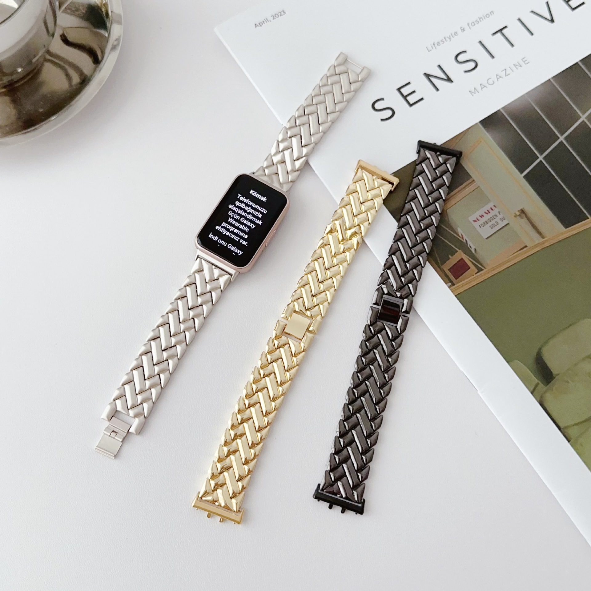 New Wristband Metal Strap for  - Smartwatch Samsung Watches For Men review and price