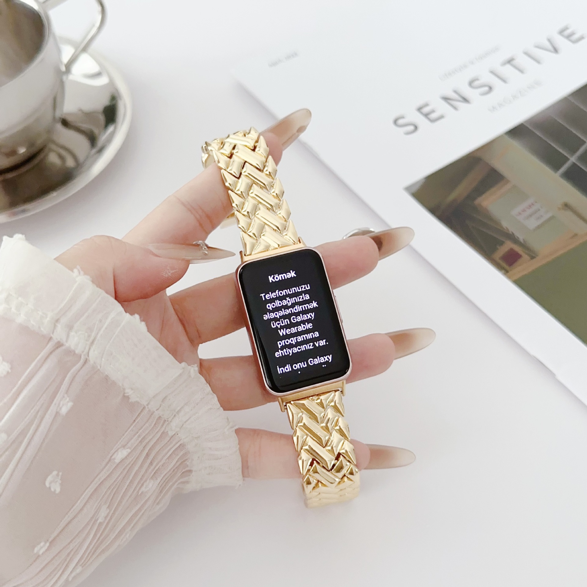 New Wristband Metal Strap for  - Smartwatch Samsung Watches For Men review and price