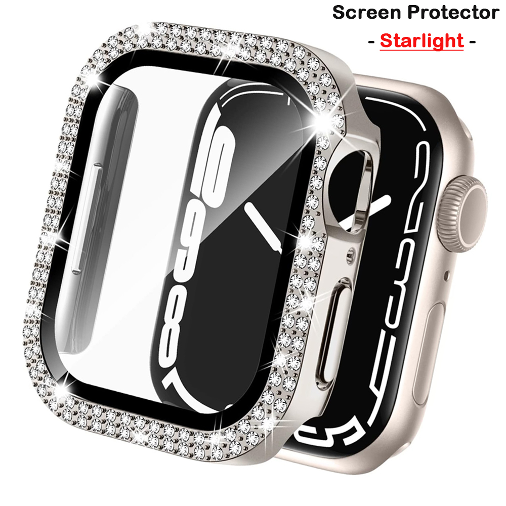 Diamond Cover For Apple watch  - Iwatch Smartwatch Series 7 review and price