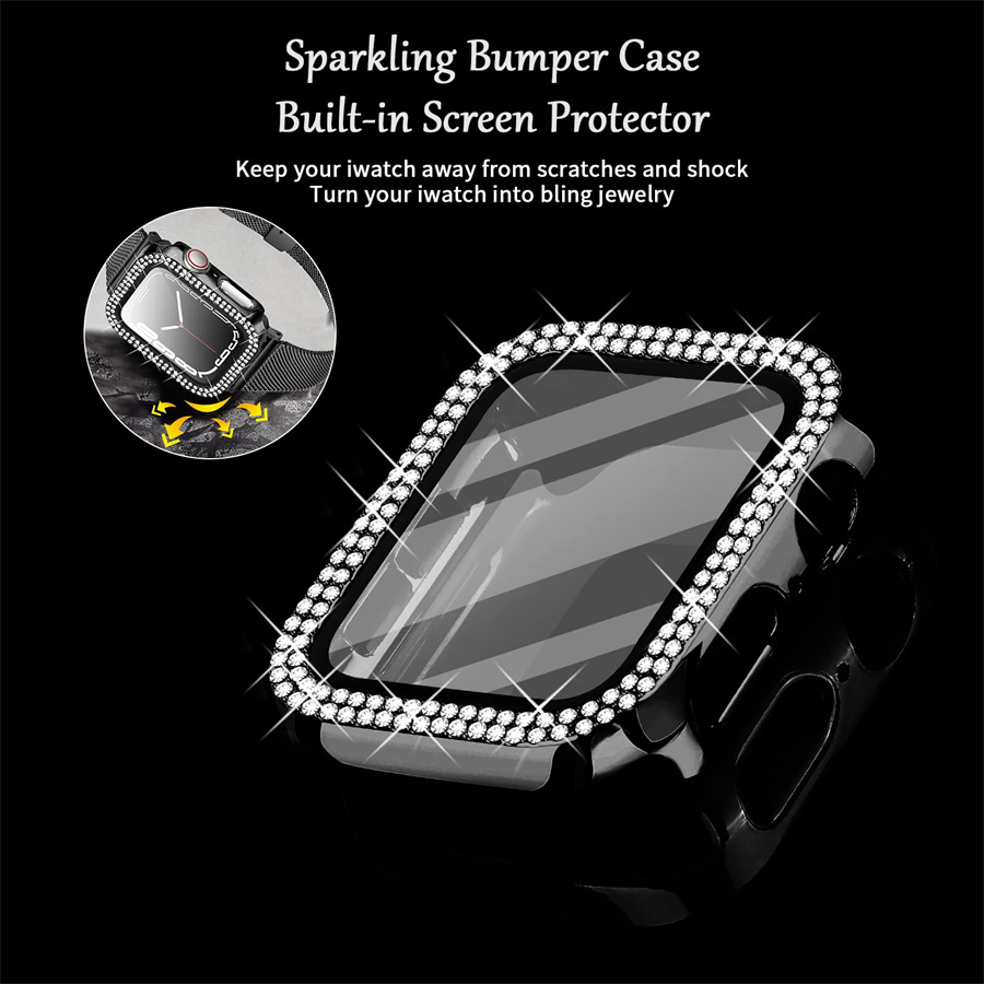 Diamond Cover For Apple watch  - Iwatch Smartwatch Series 7 review and price