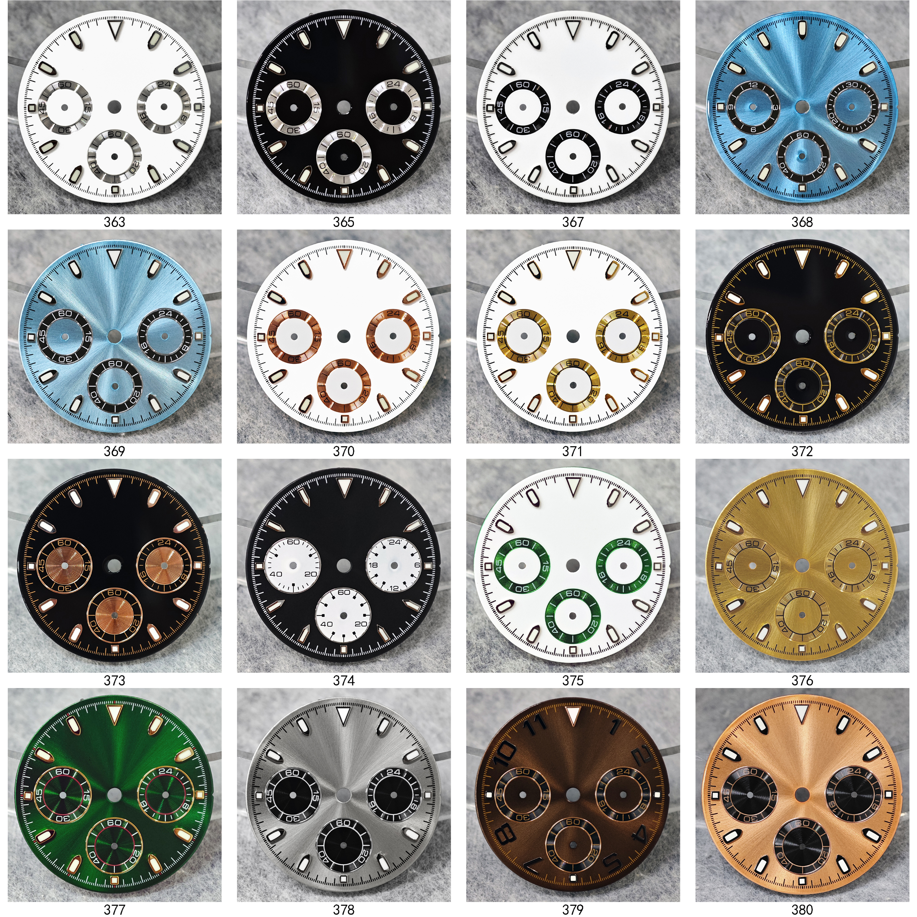29mm VK63 Dial for Quartz Move - Luminous Dial Face review and price