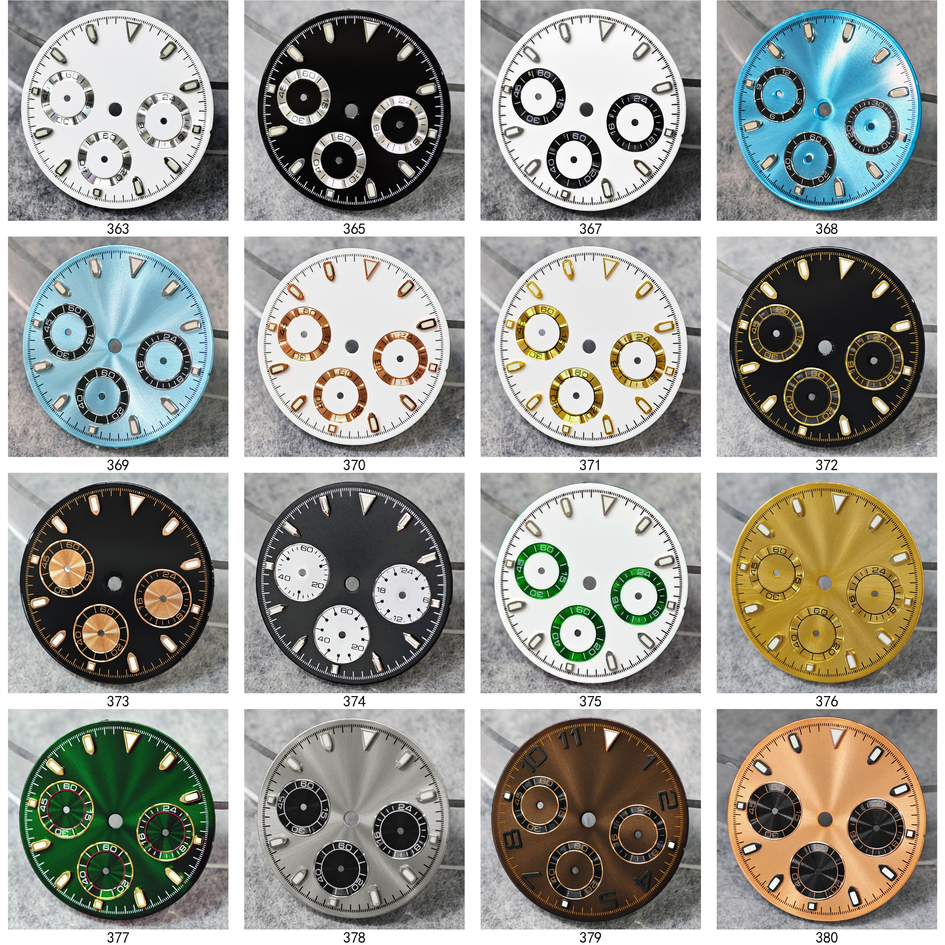 29mm VK63 Dial for Quartz Move - Luminous Dial Face review and price