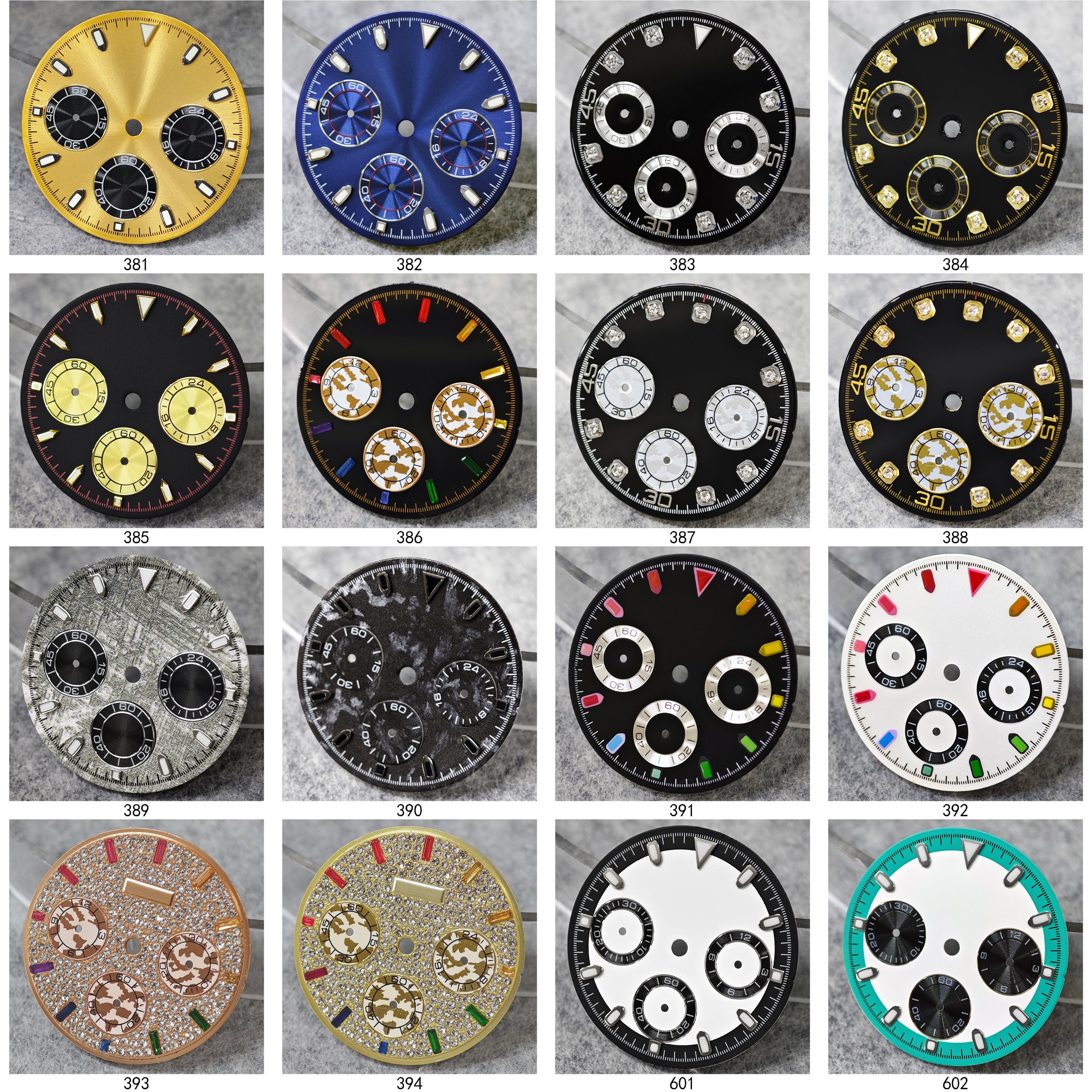 29mm VK63 Dial for Quartz Move - Luminous Dial Face review and price