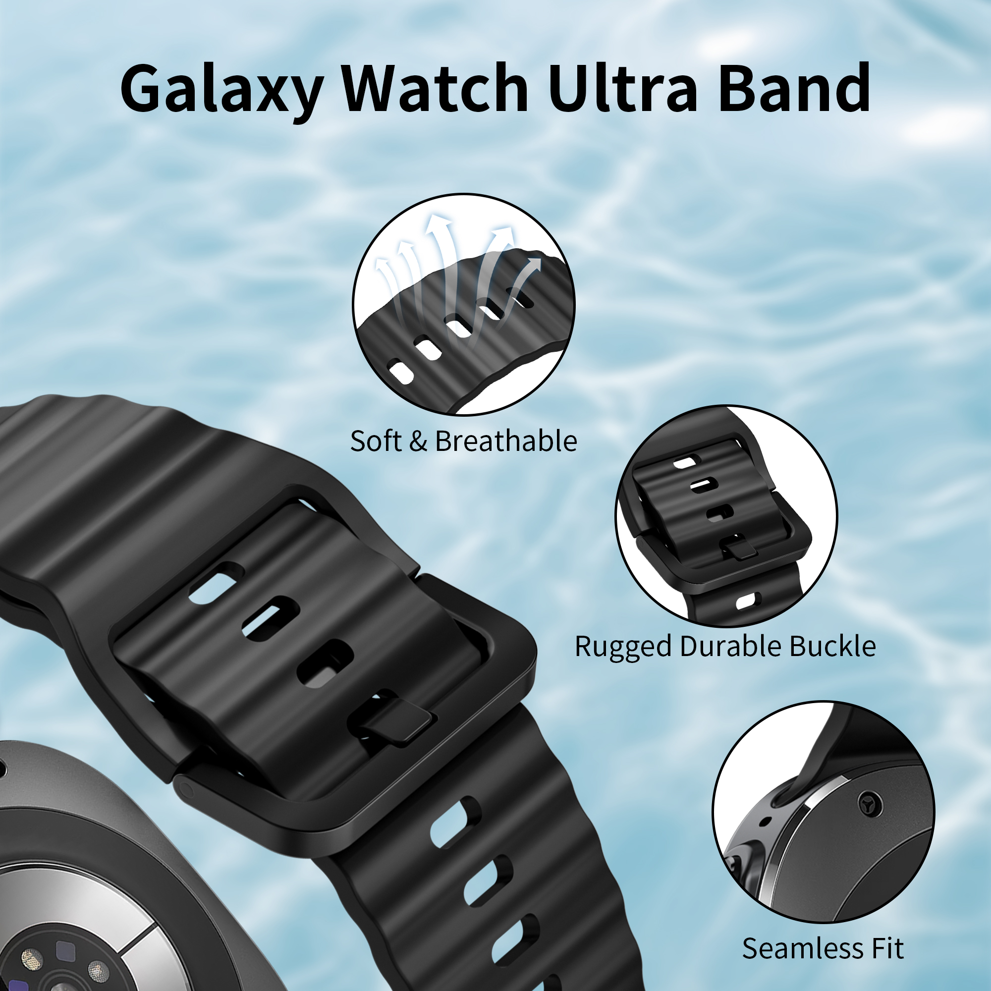 Band for Samsung Galaxy Watch  - Smartwatch Samsung Watches For Men review and price