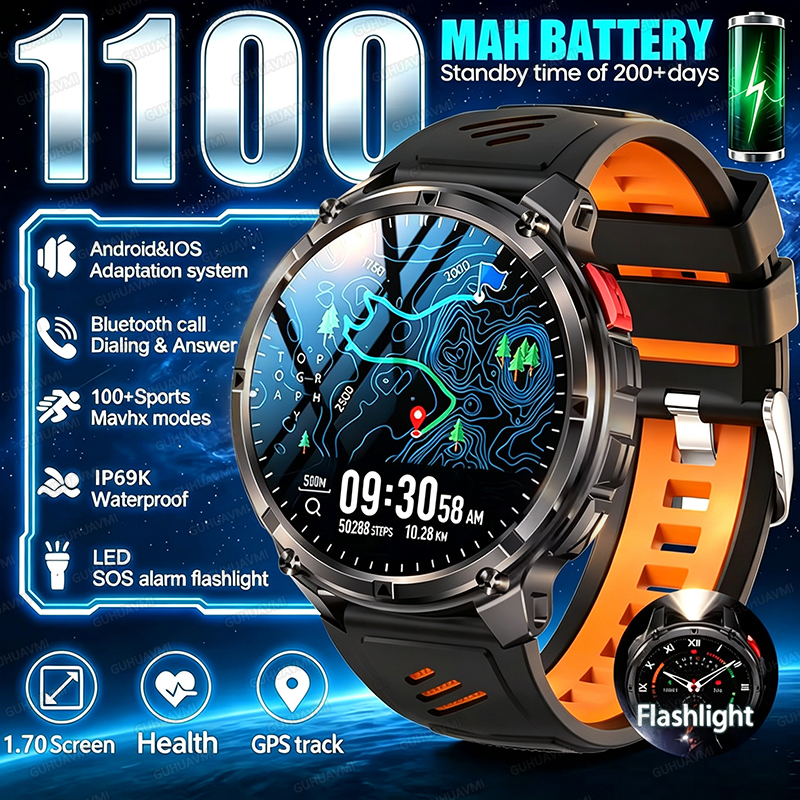 2026 New T-Rex3 Pro GPS Tracke - Smartwatch Rugged Watches For Men review and price