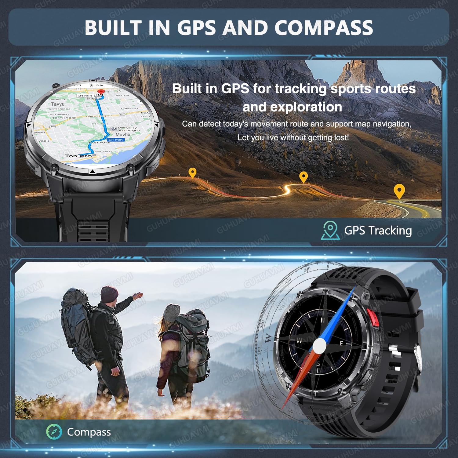2026 New T-Rex3 Pro GPS Tracke - Smartwatch Rugged Watches For Men review and price