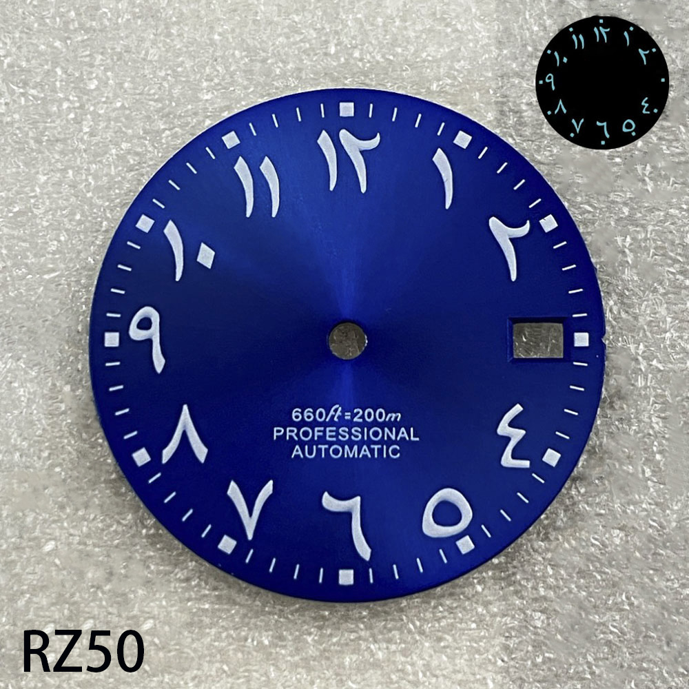 28.5mm sun patterned Arabic S  - Luminous Dial Face review and price