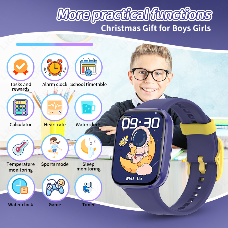 Lige Children Smart Watch Wome - Smartwatch Digital Watches For Girls review and price