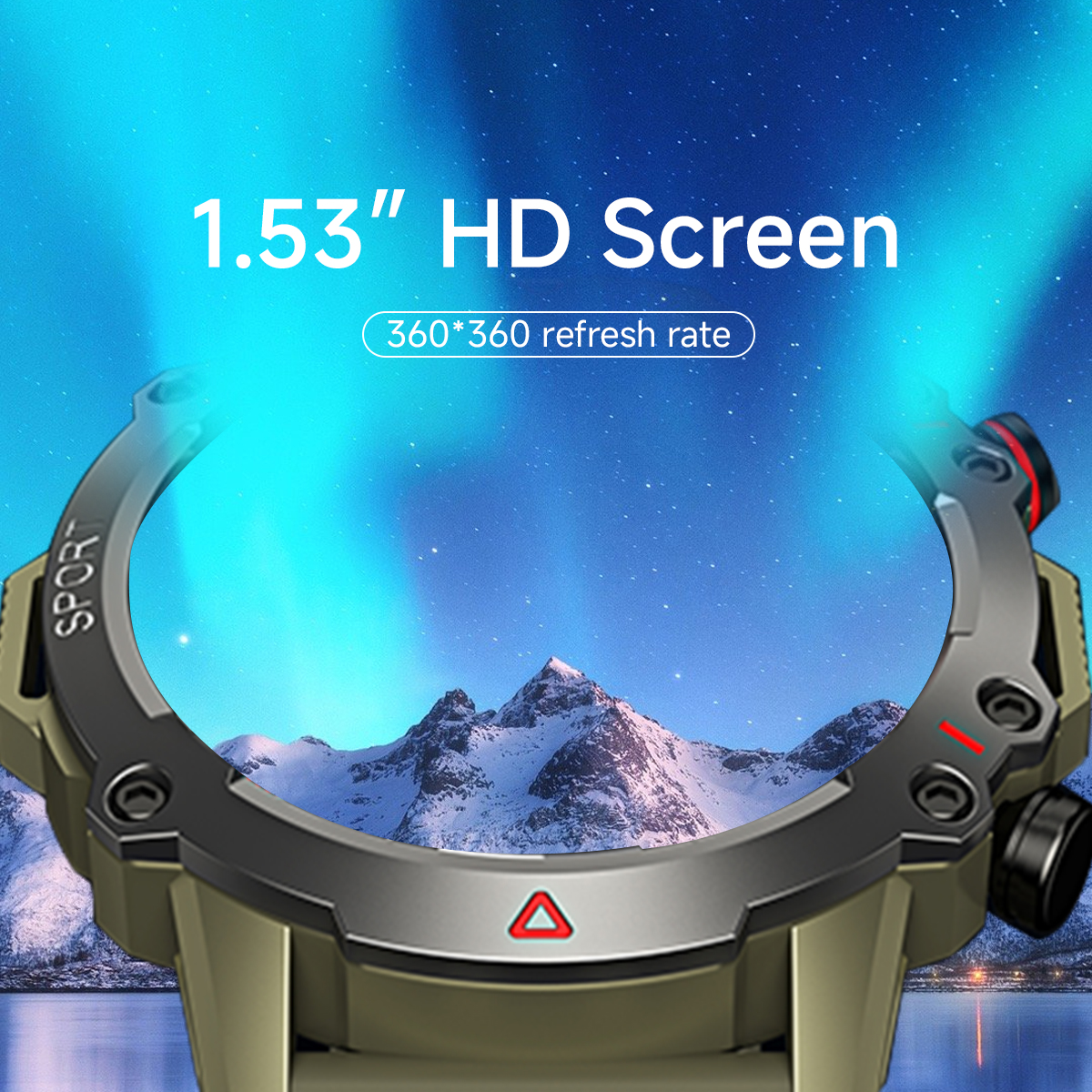 AMOLED SmartWatch Rugged Milit - Smartwatch Rugged Watches For Men review and price