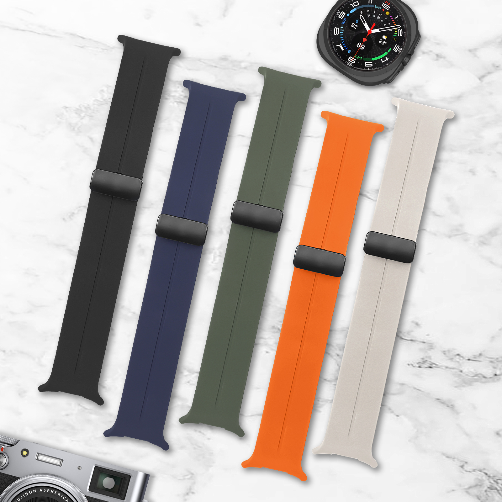 Magnetic For Samsung Galaxy wa - Smartwatch Samsung Watches For Men review and price