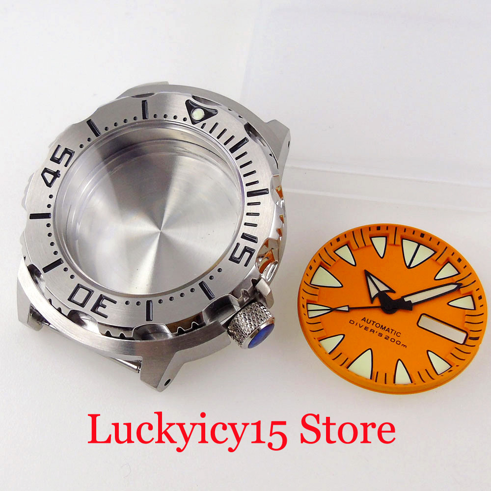 Accessory 42MM Watch Men Case  - Luminous Dial Face review and price