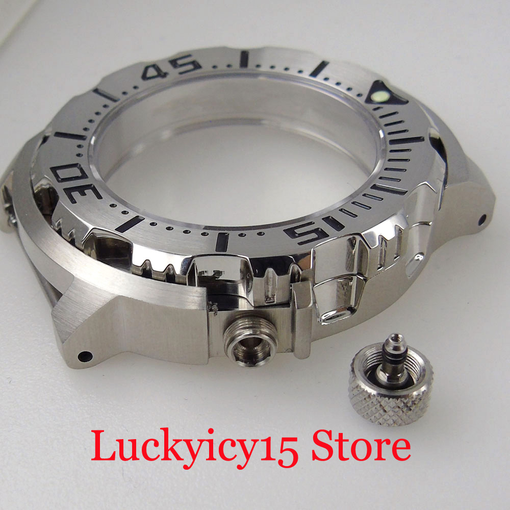 Accessory 42MM Watch Men Case  - Luminous Dial Face review and price