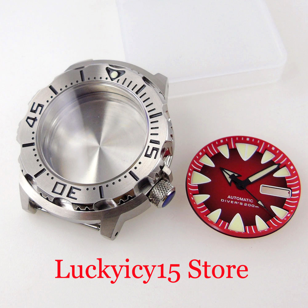 Accessory 42MM Watch Men Case  - Luminous Dial Face review and price