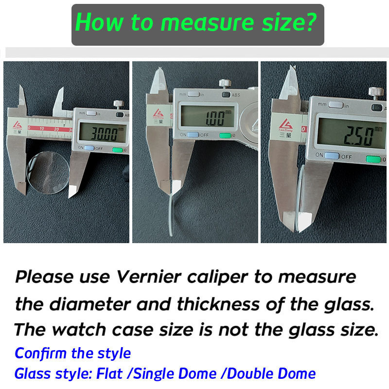 1mm Thick Round Single Dome Co - Watch Crystal Replacement review and price
