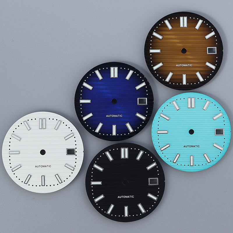 30mm 9015 Watch dial green Lum - Luminous Dial Face review and price
