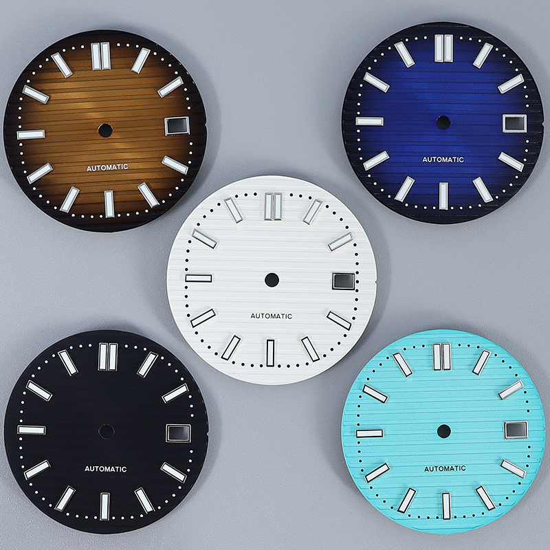 30mm 9015 Watch dial green Lum - Luminous Dial Face review and price