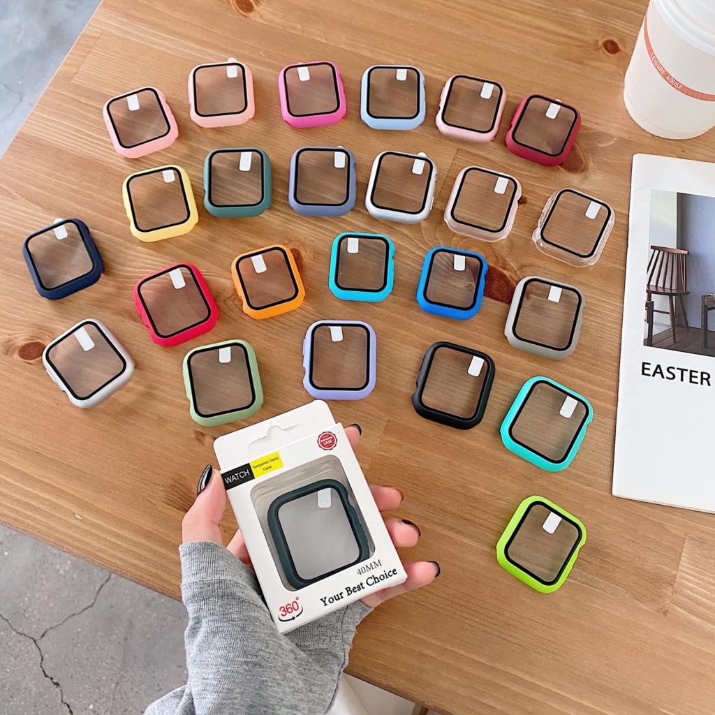Tempered Glass+ cover For Appl - Iwatch Smartwatch Series 7 review and price
