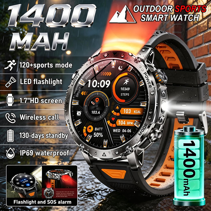 New Rugged Military SmartWatch - Smartwatch Rugged Watches For Men review and price