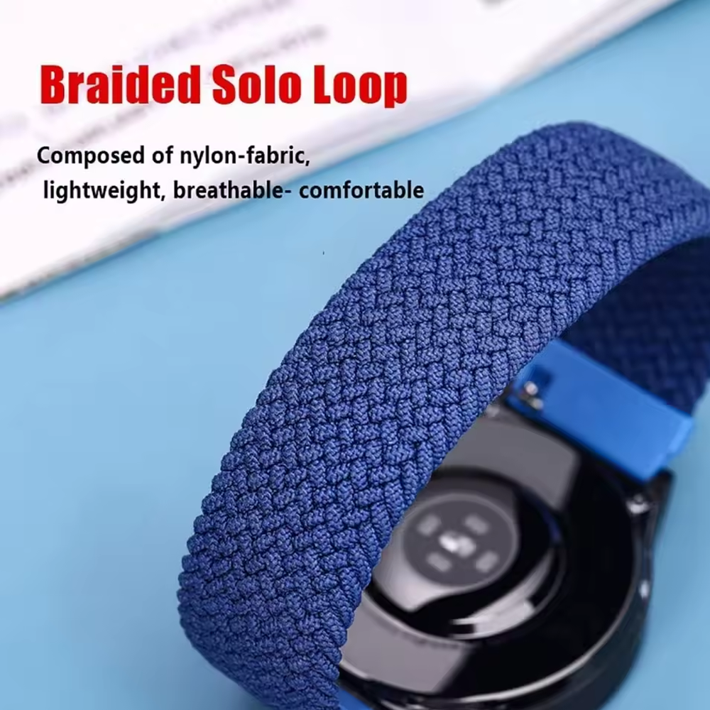 Braided SOLO LOOP for samsung  - Smartwatch Samsung Watches For Men review and price