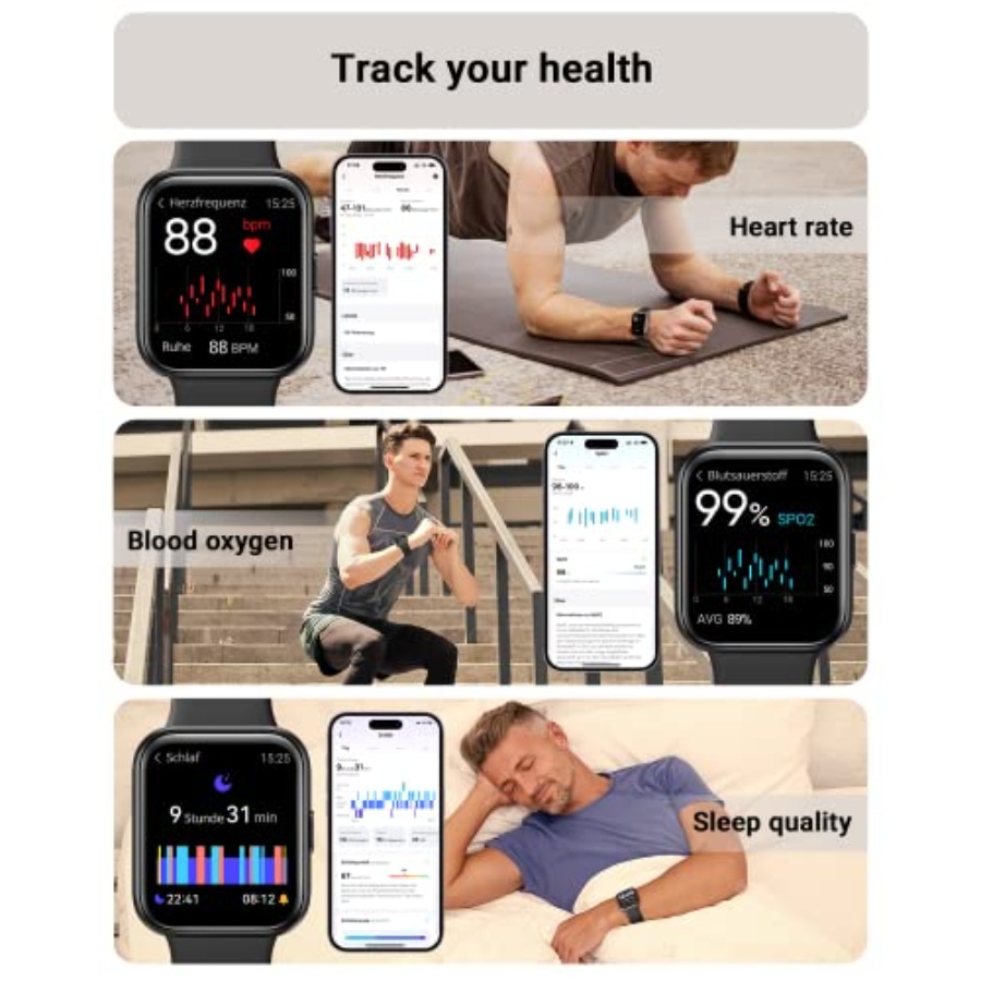 Smart Watch for Men/Women Andr - Smartwatch Watches For Men Digital review and price